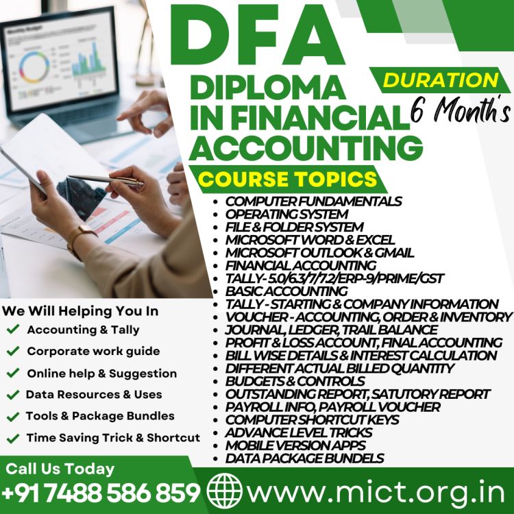 DIPLOMA IN FINANCIAL ACCOUNTING ( MICT-DFA-09 )